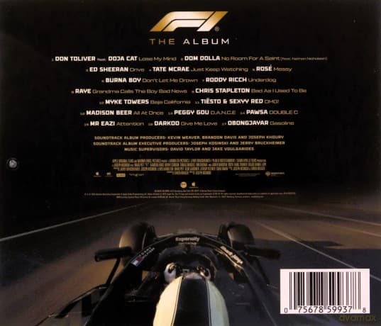 F1 The Album soundtrack