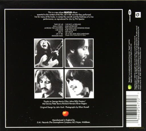 The Beatles: Let It Be (Remastered) (ecopack)