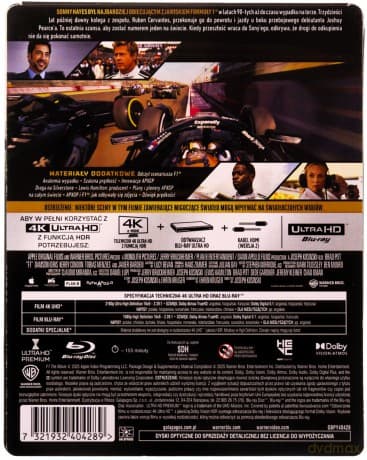 F1: Film (steelbook)