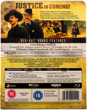 Tombstone (steelbook)