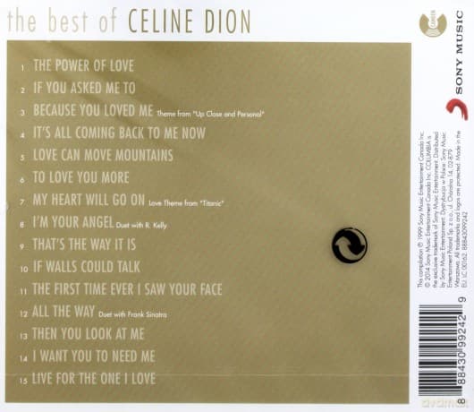Céline Dion: The Very Best of Celine Dion