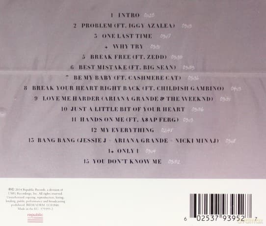 Ariana Grande: My Everything (deluxe)