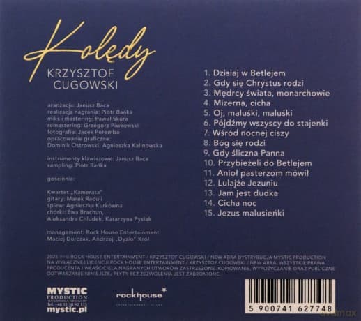 Krzysztof Cugowski: Kolędy (digipack)