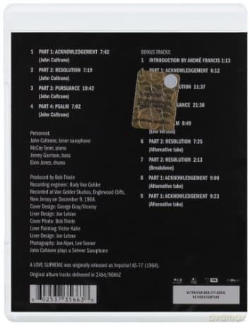 John Coltrane: A Love Supreme