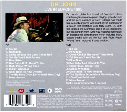 Dr. John: Live In Europe 1995