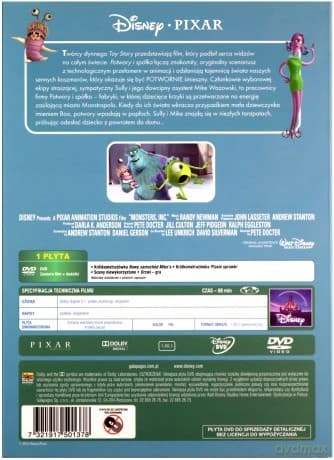 Potwory i spółka (Disney Pixar)