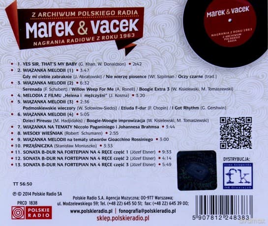 Marek & Vacek: Nagrania radiowe Z Archiwum Polskiego Radia