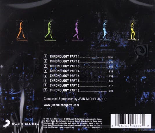 Jean Michel Jarre: Chronology