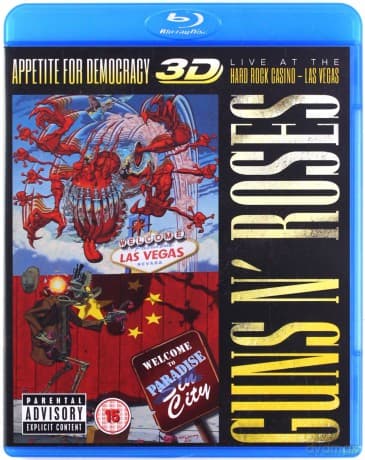 Guns N' Roses: Appetite For Democracy 3D: Live At The Hard Rock Casino
