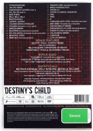 Destiny's Child: Live In Atlanta (Visual Milestones)