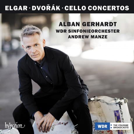 Alban Gerhardt & Wdr Sinfonieorchester Köln & Andrew Manze: Elgar & Dvorák: Cello Concertos