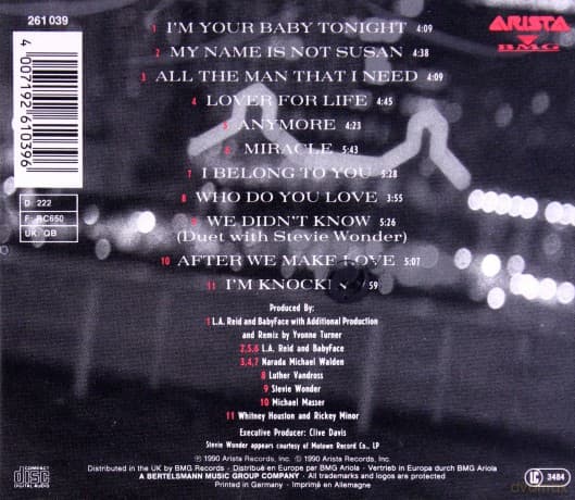 Whitney Houston: I'm Your Baby Tonight