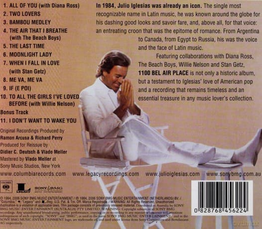 Julio Iglesias: 1100 Bel Air Place
