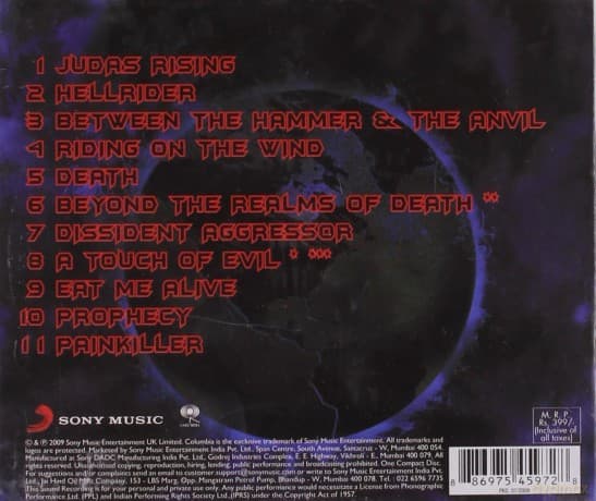 Judas Priest: A Touch Of Evil - Live