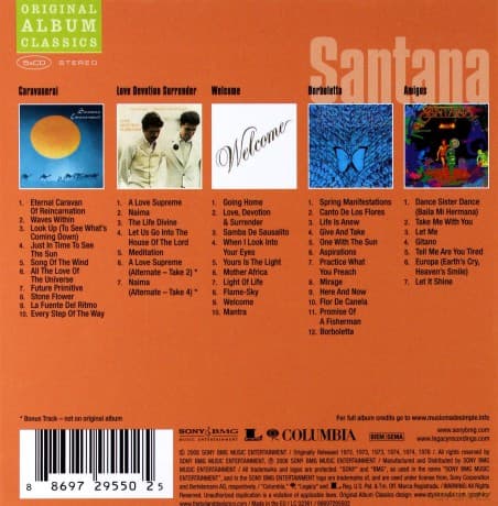 Santana: Original Album Classics