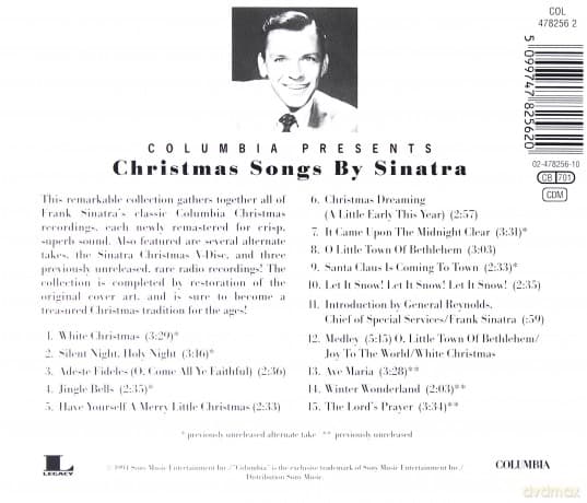 Frank Sinatra: Christmas Songs By Frank Sinatra