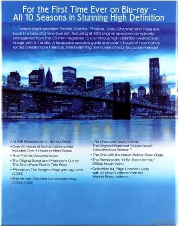 Friends - The Complete Season 1-10 (Przyjaciele Sezon 1-10)