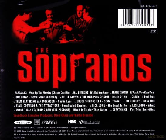 The Sopranos soundtrack (Rodzina Soprano)