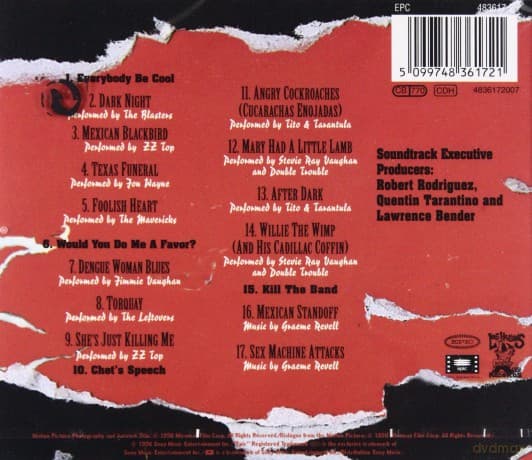 From Dusk Till Dawn Music soundtrack (Od zmierzchu do świtu)