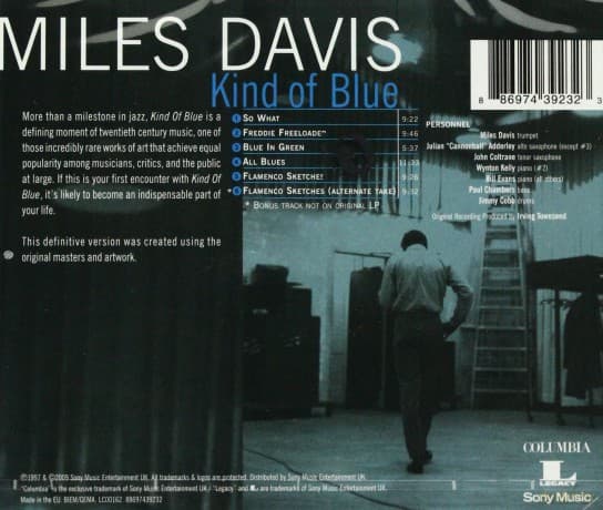 Miles Davis: Kind Of Blue (Reedycja)