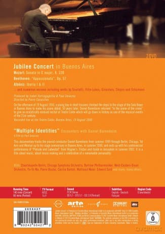 Barenboim Daniel: Jubilee Concert In Buenos Aires - Portrait Multiple Identities