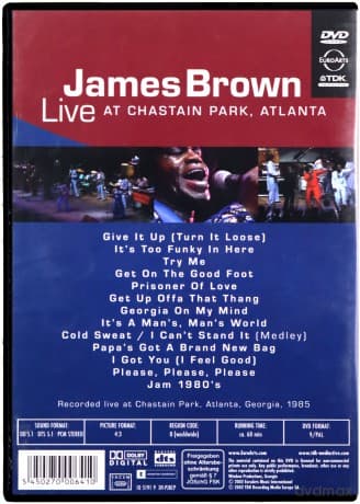 Brown James: Live At Chastain Park Atlanta
