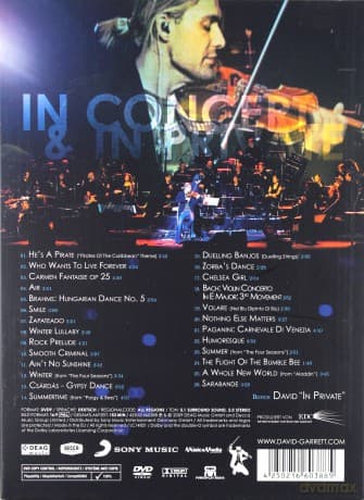 David Garrett: Live - In Concert & In Private