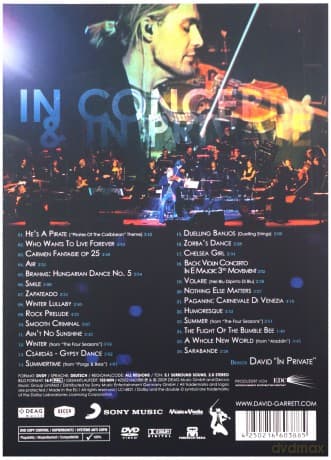 David Garrett: Live - In Concert & In Private