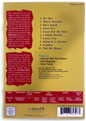 Ford Blues Band: In Concert - Ohne Filter