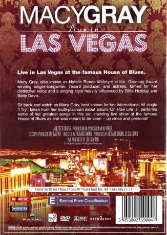 Macy Gray: Live In Las Vegas