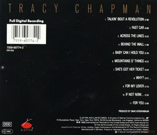 Tracy Chapman: Tracy Chapman