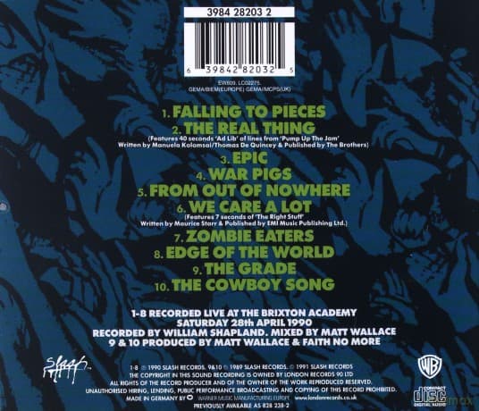 Faith No More: Live At Brixton Academy