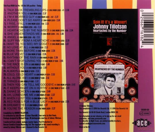 Tillotson Johnny: You Re The Reason - Best Of The Mgm Years