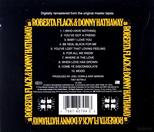 Roberta Flack/Donny Hathaway: R.Flack&D.Hathaway/Remaster