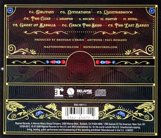 Mastodon: Crack The Skye