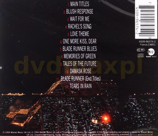 Blade Runner soundtrack (Vangelis)
