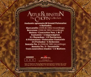 Artur Rubinstein: Chopin Collection