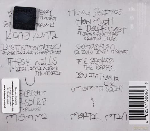 Kendrick Lamar: To Pimp A Butterfly