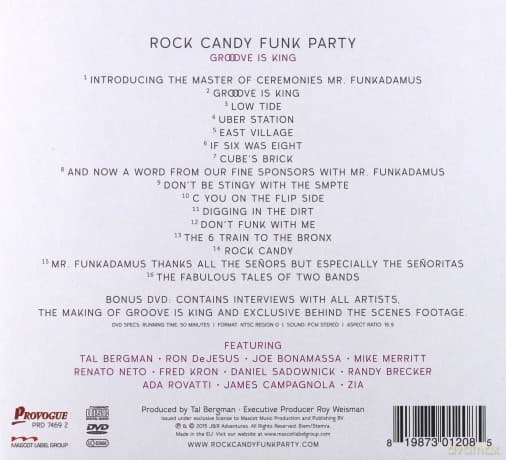 Rock Candy Funk Party: Groove Is King