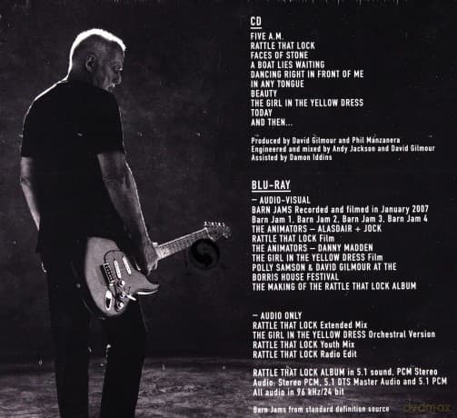 David Gilmour: Rattle That Lock [CD]+[Blu-Ray]