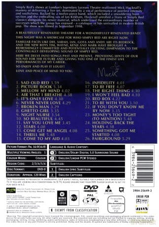 Simply Red: Live In London