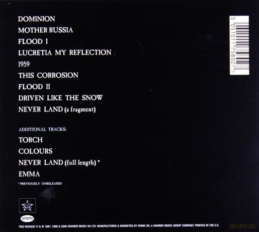 The Sisters Of Mercy: Floodland (digipack)