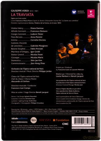 Diana Damrau & Orchestre Et Choeur De L'opera National De Paris & Francesco Ivan Ciampa: Verdi: La Traviata Opera National De Paris / Bastille
