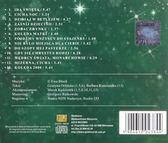 Ewa Błoch: Mędrcy Świata - Kolędy Znane i Nieznane