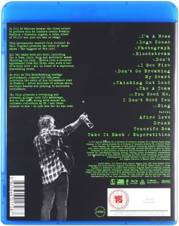 Ed Sheeran: Jumpers For Goalposts Live At Wembley Stadium