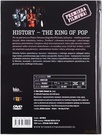 Legendy muzyki: Michael Jackson History - The King of Pop (booklet)