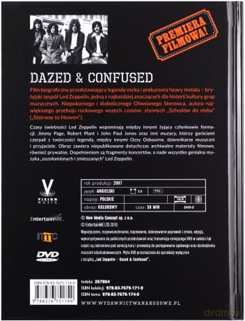 Legendy muzyki: Led Zeppelin Dazed & Confused (booklet)
