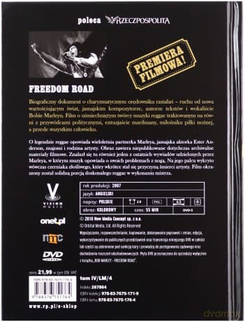Legendy muzyki: Bob Marley Freedom Road (booklet)