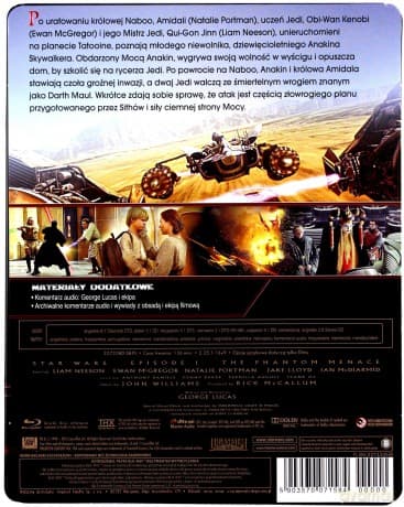 Gwiezdne Wojny: Kompletna Saga I-VI (Star Wars) (steelbook) Pakiet