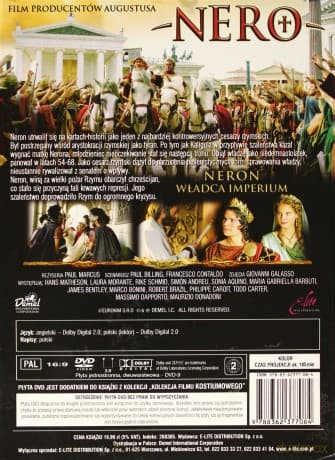 Kolekcja filmu kostiumowego: Garbus /Neron: Władca imperium /Augustus: Pierwszy cesarz /Cud wilków /Trzej muszkieterowie /Tajemnice Paryża /Człowiek w żelaznej masce /Kawaler Króla (booklet)